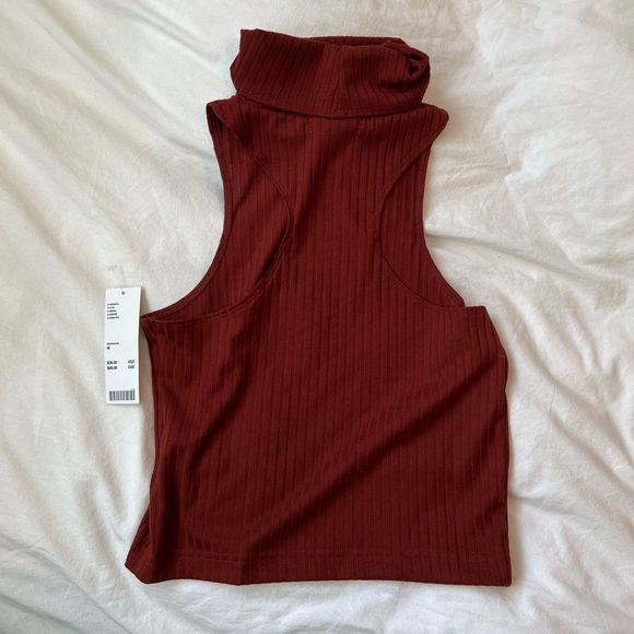 Urban Outfitters Finley Ribbed Turtleneck Tank Top medium - Picture 10 of 11